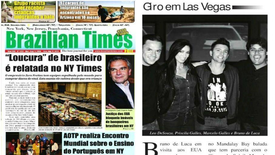 DG VIP Services article at Brazilian Times Newspaper, NY - By Claudia Carmo
